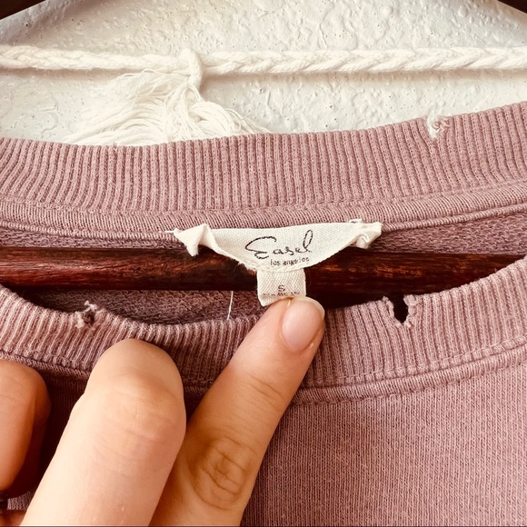 SOLD Easel | Tie Dye Sweatshirt - Picture 4 of 5